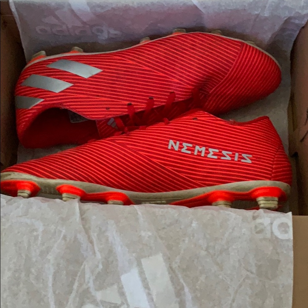 Adidas Men’s Nemeziz 19.4 Cleats | 11 | Orange